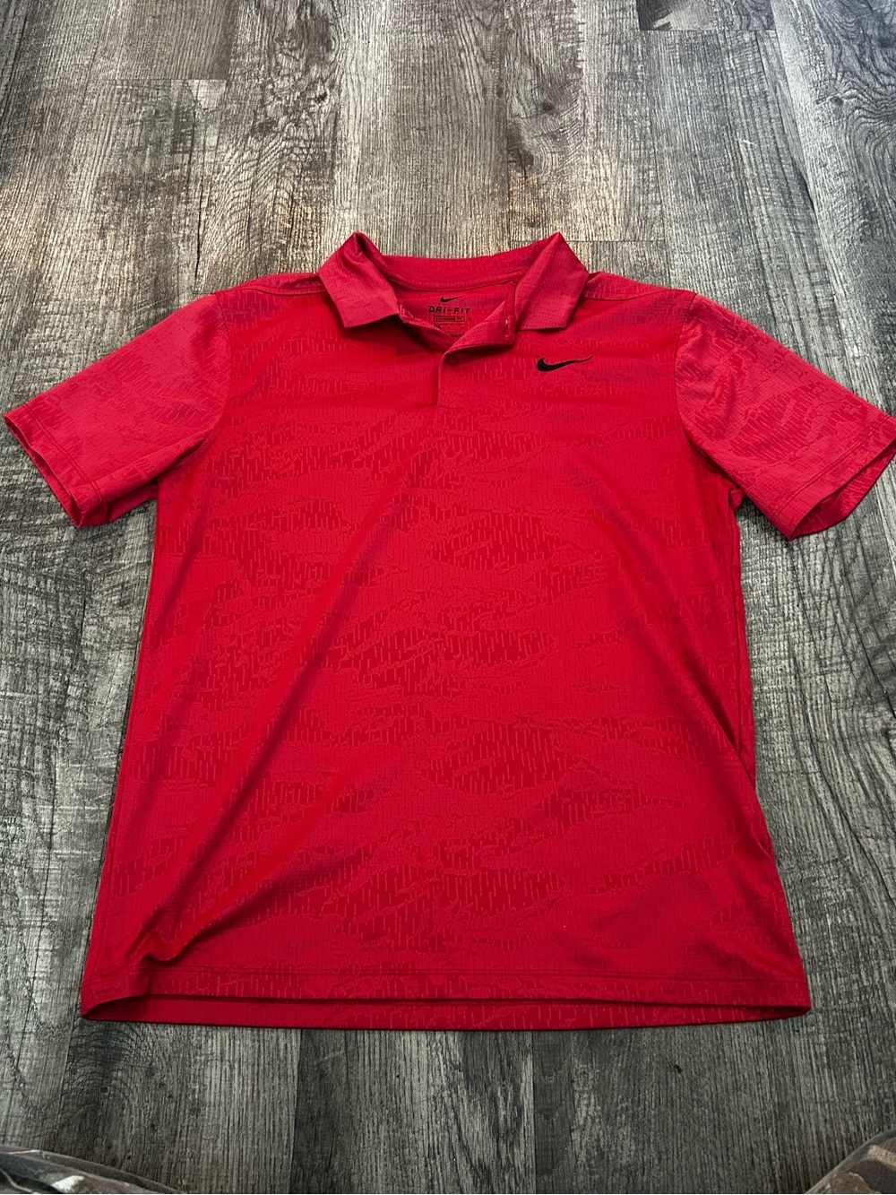 Nike Men's Bright Red Performance Polo
